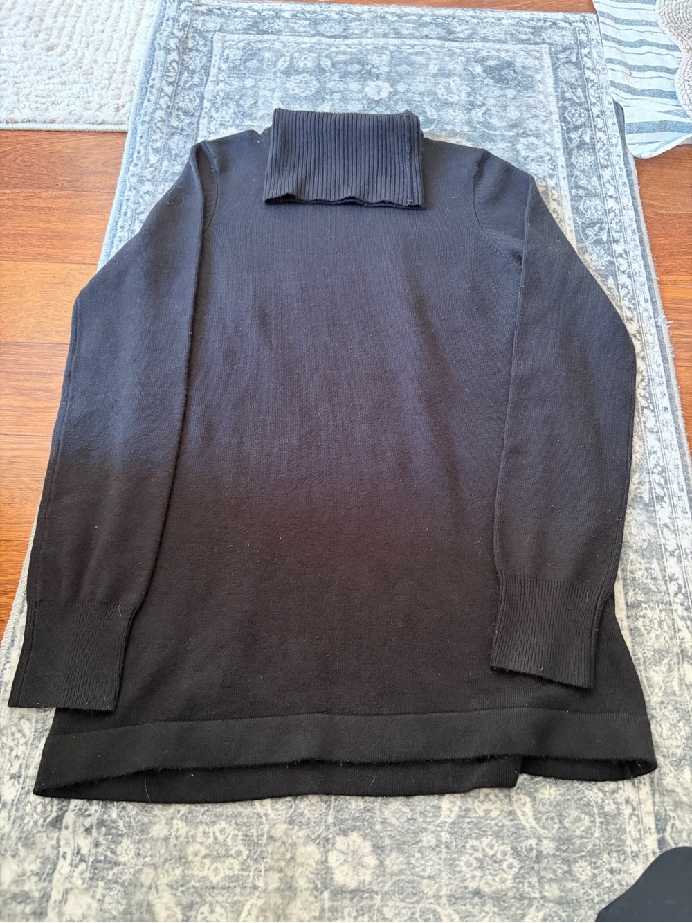 Ladies French Connection Black Turtle-Neck Sweater